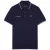 Lyle & Scott marineblauw gecoordineerd logo-poloshirt met korte mouwen