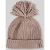Marc Cain Muts van wol kasjmier met labeldetail
