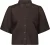 Neo Noir Blouse Ismara Solid Bruin dames