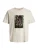 JJ Rebel Shirt ‘JREBOSCAR’  crème / sering / zwart