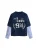 Desigual Sweatshirt  blauw / grijs / wit
