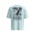 s.Oliver Big Size relaxed fit T-shirt met backprint – lichtblauw