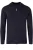 MAERZ Classic Fit Cardigan Marine, Effen