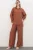 Gestructureerde Knop-Up Lange Mouwen Shirt