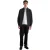 Farah Milners Oxford-overhemd met lange mouwen en knoopsluiting voor heren (Houtskool)