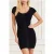 GUESS Porsha Sweater Dress Jet Black