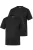 Men Plus Shirt  zwart