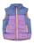 TROLLKIDS Bodywarmer ‘Hardanger’  violetblauw / lavendel / lichtoranje