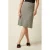 King Louie gestreepte midi rok multi
