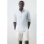 Mango Man slim fit casual geruit overhemd – lichtblauw