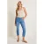 Para Mi skinny high waist capri medium blue denim