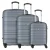 CHECK.IN Kofferset ‘Paradise’  zilver