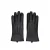 Warmbat Australia leren handschoenen zwart