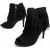 Montevita Heel Enkellaars Bottivita13 In Zwart