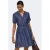 JDY A-lijn jurk dark blue denim