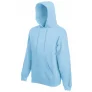 Fruit Of The Loom Heren Sweatshirt Met Capuchon / Hoodie (Hemel Blauw)
