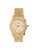 Lucardi Analoog horloge ‘Statement’  beige / goud
