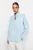 TRENDYOLMİLLA Dames Donkerblauw Effen Lang Regular fit Overhemden