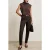 Reiss Taper Trouser Chocolate Brown