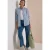 Overhemd in longstyle met strepen