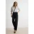 TRENDYOLMİLLA Dames Zwart Effen Recht Hoge taille Jeans