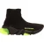Balenciaga Speed Clear Sole Sneakers in Zwart Polyamide