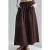 Elastische Taille Maxi Rok met Zakken
