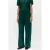 OBJECT wide leg regular waist casual broek donkergroen