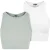 Urban Classics Dames ribbed crop top (set van 2)