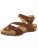 THINK! Sandalen met riem  chocoladebruin