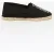 Ines de la Fressange Auriane Espadrilles Black Ecru