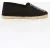 Ines de la Fressange Auriane Espadrilles Black Ecru