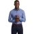 Olymp overhemd level five body fit jersey blauw