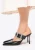 Wittchen Dames leren pumps met stilettohak, zwart, natuurlijk leer