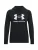 UNDER ARMOUR Sportief sweatshirt ‘Rival’  zwart / wit