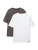 Pull&Bear Shirt  aardetinten / wit