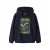 NAME IT KIDS rechtvallend hoodie met print – donkerblauw