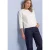Shirt met 3/4-mouwen en decoratieve details