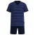 Götzburg Pyjama kort  azuur / donkerblauw / rood / wit