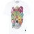 Round Neck T-Shirt Little Ice Cream Skull