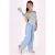 B.Nosy gebloemde off shoulder top lila