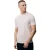 T-shirt Genti wijde fit effen roze