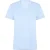 USA Pro Dames/Dames Effen V Hals T-shirt (Brunnera Blauw)
