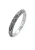 KUZZOI Ring  zwart / zilver