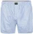 Steppin’ Out Boxer Vichy Blauw