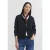 Bugatti Damen Vest van alpaca-mix met ronde hals