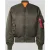 alpha industries Bomberjack met klepzakken en labelapplicatie