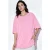 T-shirt met korte mouwen en slitsdetails op de ronde hals