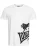 Distorted People Shirt ‘DEREHAM’  zwart / wit