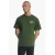 Croyez relaxed fit T-shirt met borduursels en backprint – forest green